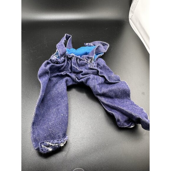 Vtg 1980s Doll Clothes TLC Overalls Dress Some Need Repair Unbranded 5 Pieces - Picture 14 of 16